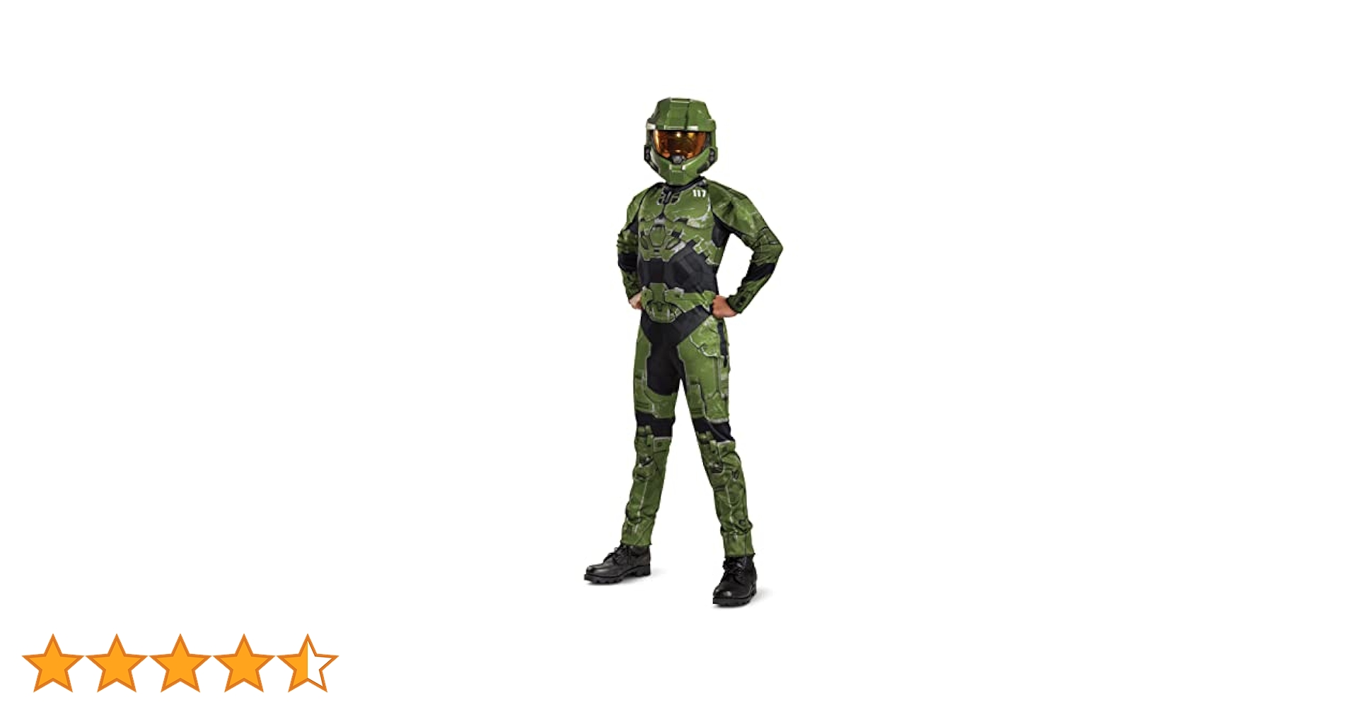 Amazon.co.jp: Halo Infinite Master Chief Costume, Kids Size